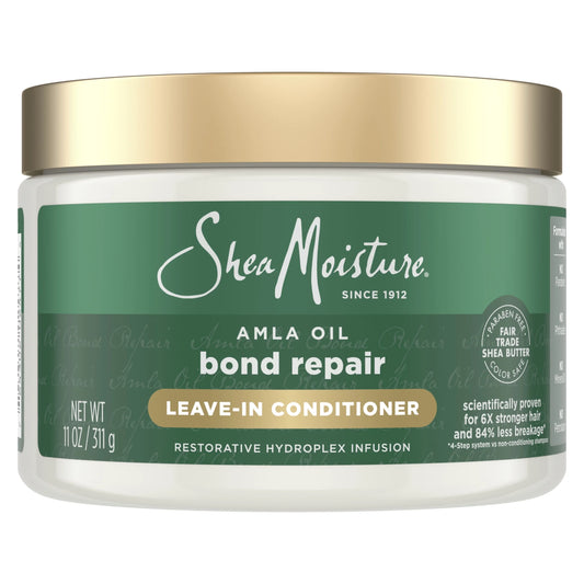 Strengthening Bond Repair Women'S Leave-In Conditioner Amla Oil for Curly Hair, 11 Oz